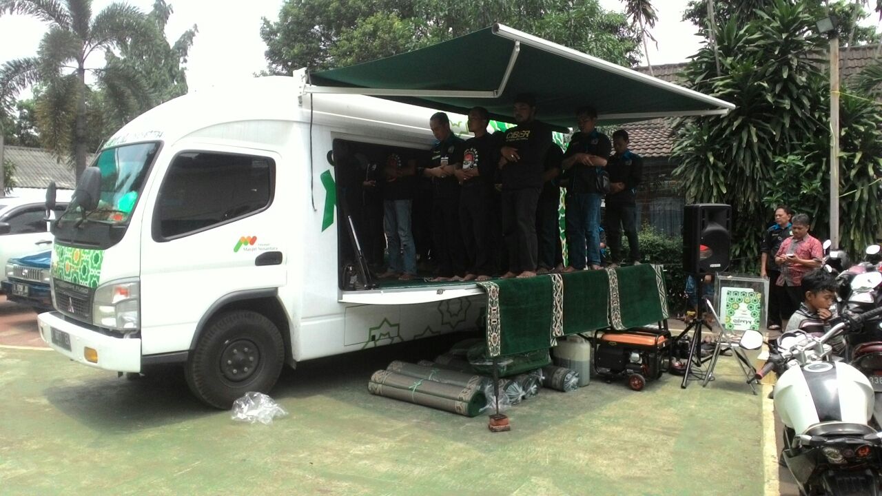 Mobile Masjid hadir di Paguyuban Perantau Banyumas di Jakarta Selatan