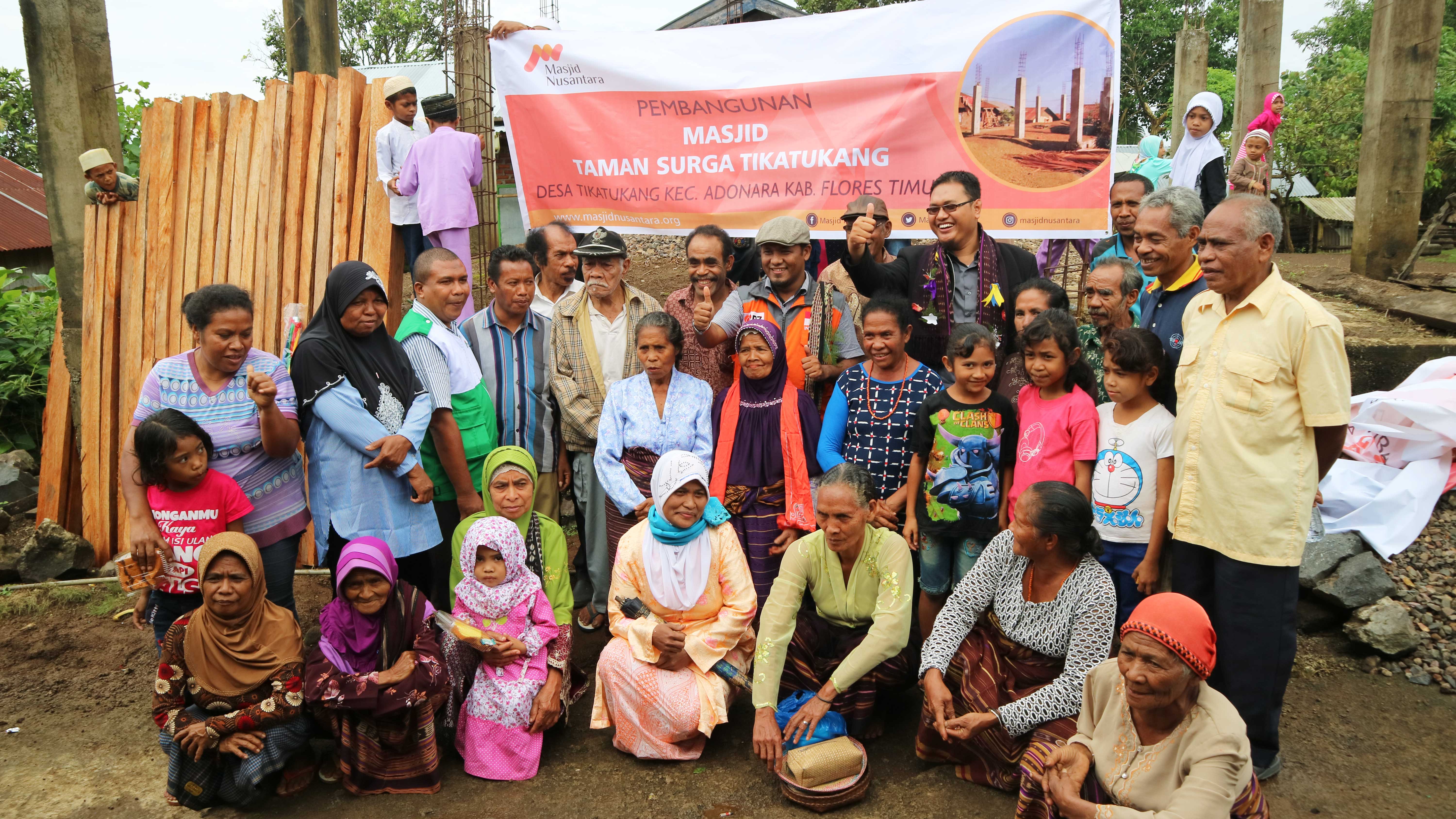 Masjid Nusantara akan Bangun 12 Masjid di Pelosok Indonesia Timur