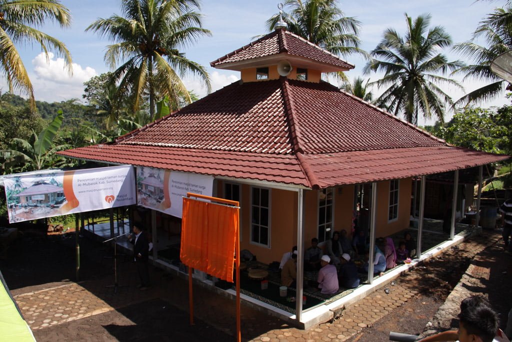 Peremian Masjid Taman Surga Al Mubarok Sumedang