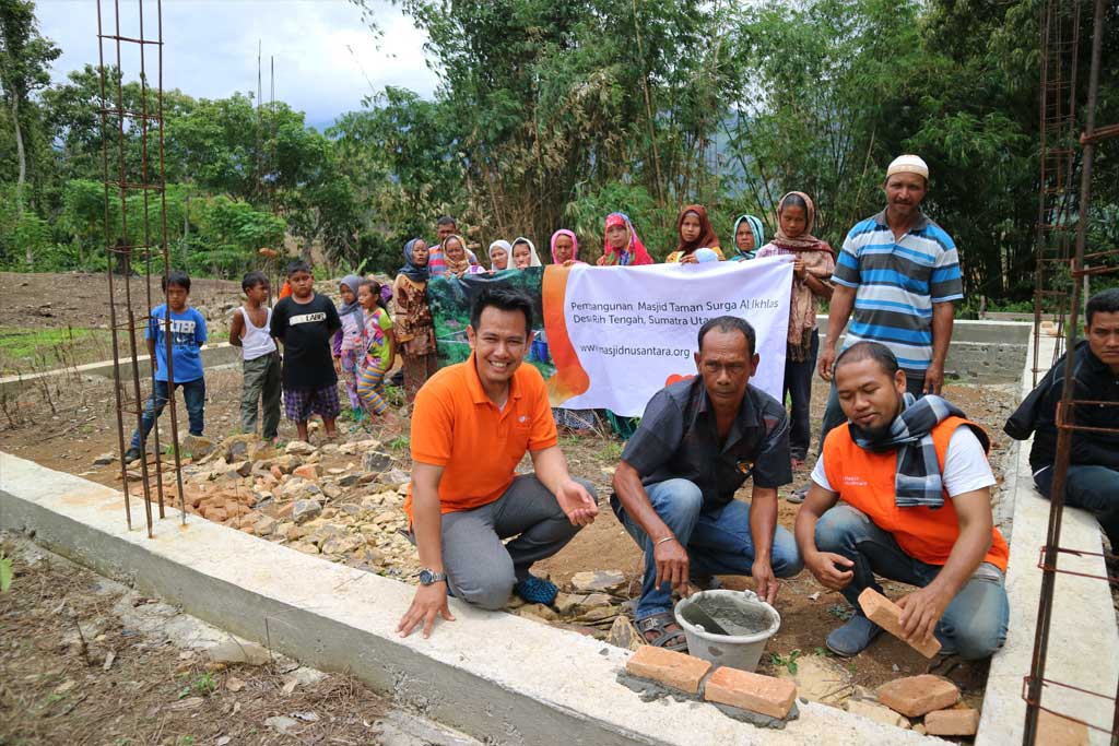 Masjid Nusantara Membangun Masjid Rih Tengah Kab. Karo, Sumatra Utara