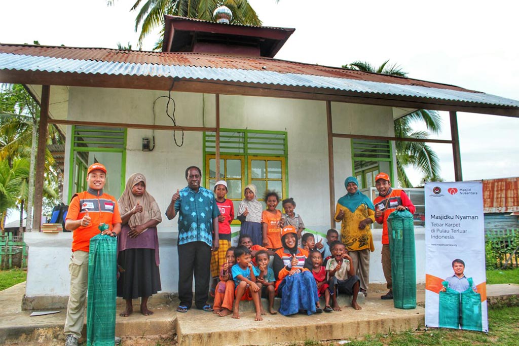 PENYALURAN BANTUAN SARANA MASJID SAMPAI PELOSOK MERAUKE