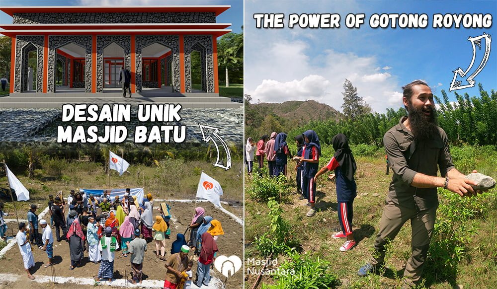 “The Power of Gotong Royong”, Hadirkan Masjid Pertama di Wotusongu