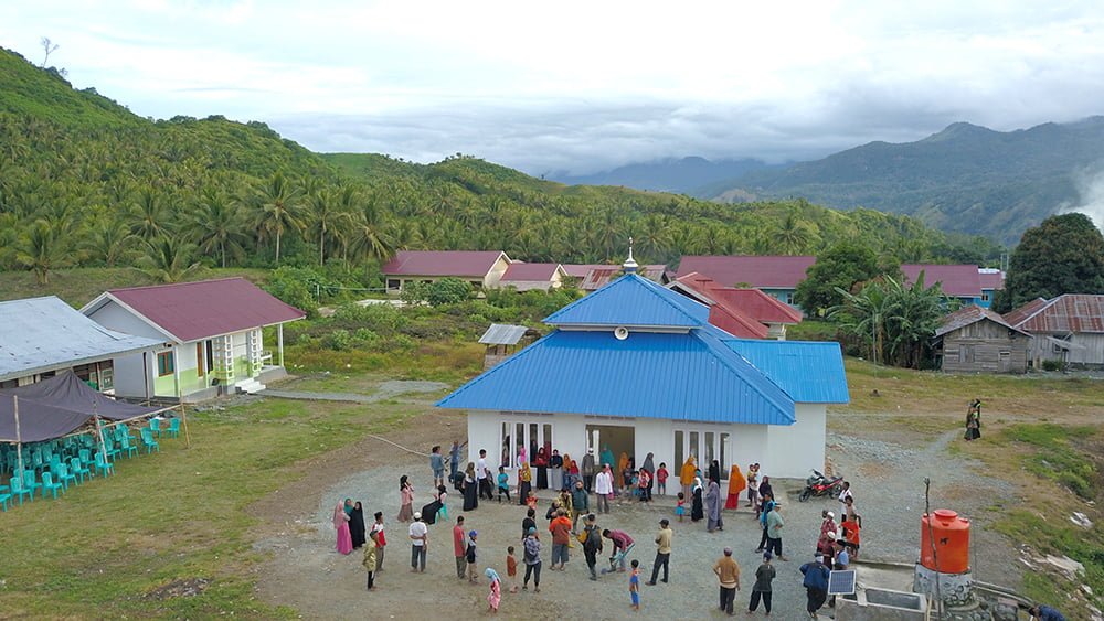 Momen Maulid Nabi, Masjid Nusantara Resmikan Masjid di Pedalaman Tojo Una-Una