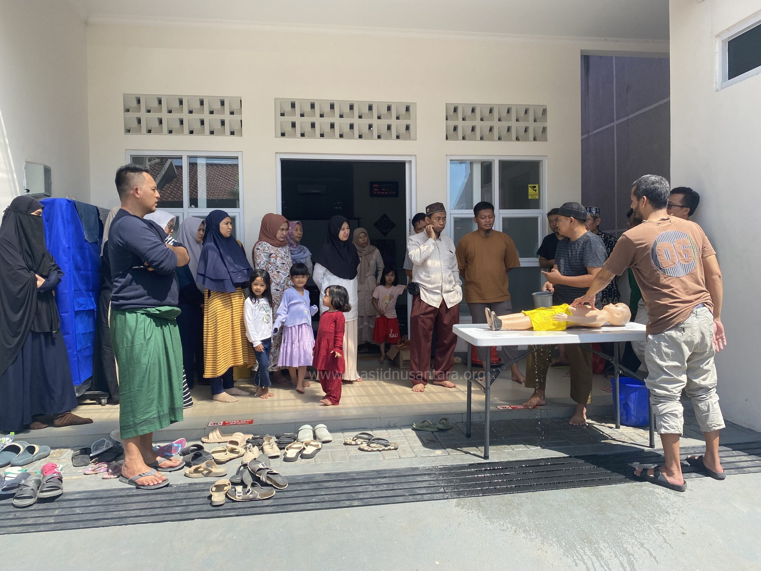Masjid Nusantara Gelar Pelatihan Mengurus Jenazah