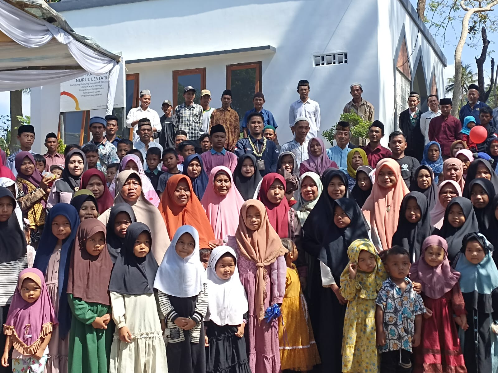 Masjid Ini Berubah Nama Menjadi Masjid Taman Surga Nurul Lestari
