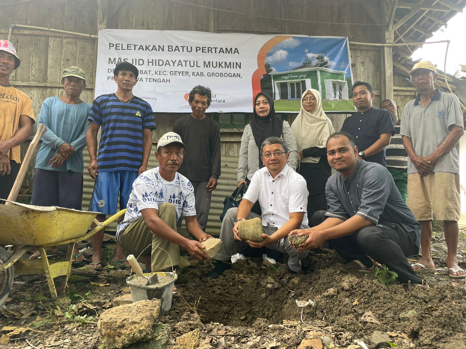 Renovasi Masjid Hidayatul Mukmin di Dusun Guyangan Dimulai