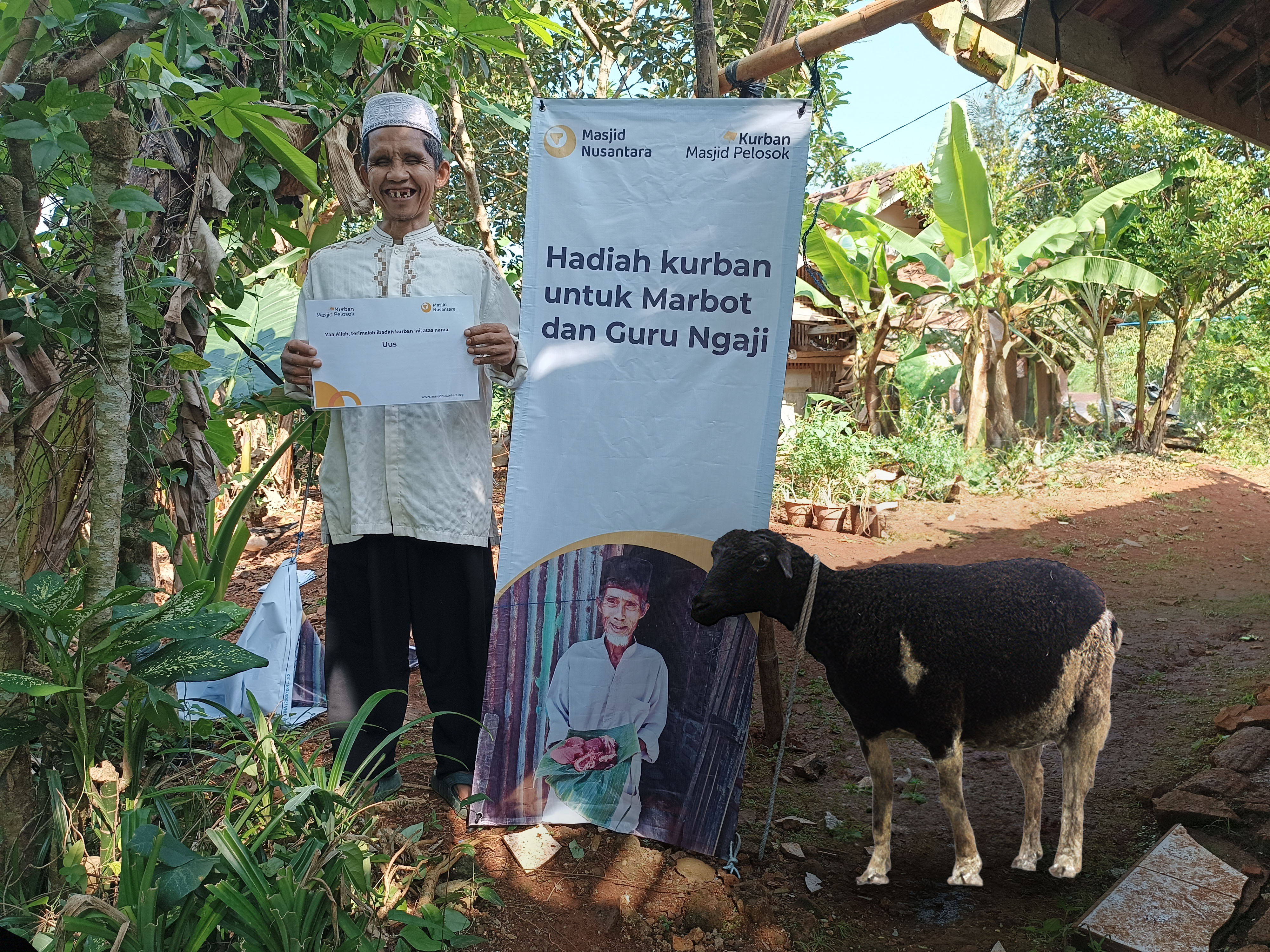 Hadiah Kurban Marbot Tunanetra